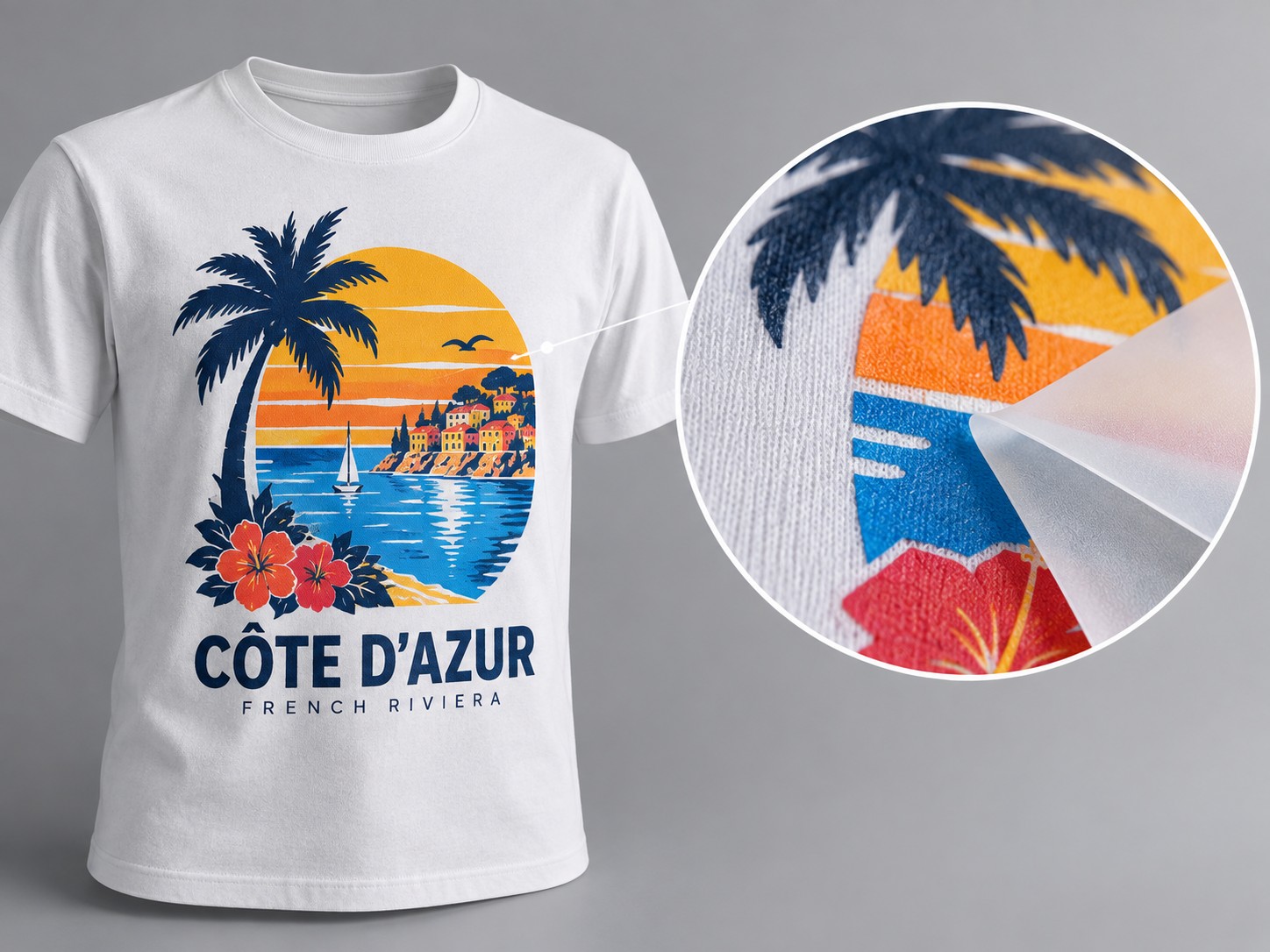 Flocage textile